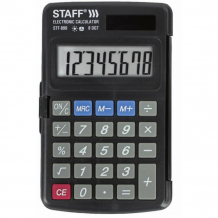 Купить staff калькулятор карманный stf-899 8 разрядов 250144