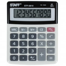 Купить staff калькулятор настольный компактный stf-5810 10 разрядов 250287