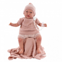 Купить munecas antonio juan кукла реборн младенец нурия в розовом 52 см 8155p