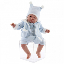 Купить munecas antonio juan кукла реборн младенец марисоль в голубом 52 см 8157b
