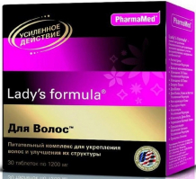 Купить lady's formula таблетки для волос 30 шт. ут-00002410