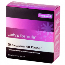 Купить lady's formula таблетки женщина 40+ 30 шт. ут-00002199