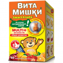 Купить витамишки жевательные пастилки multi+ 60 шт. ут-00002162