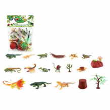 Купить наша игрушка набор рептилий и насекомых 9618-59