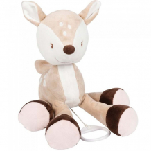 Купить мягкая игрушка nattou musical soft toy fanny & oscar оленёнок музыкальная 29 см 296052