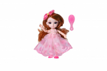Купить funky toys кукла шарнирная малышка лили с расческой 16 см ft72001