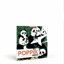 Купить poppik головоломка - наклейка дикие животные poc008