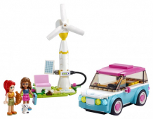 Купить конструктор lego friends электромобиль оливии 41443