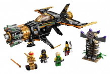 Купить конструктор lego ninjago скорострельный истребитель коула 71736