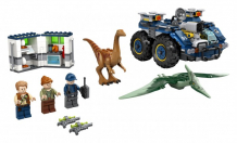 Купить конструктор lego jurassic word побег галлимима и птеранодона 75940