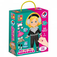 Купить vladi toys магнитная игра одевашка trendy girl vt3702-18