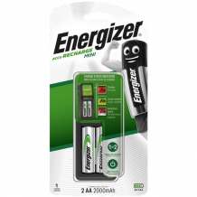 Купить energizer зарядное устройство mini с аккумуляторами aa (hr06) 2000mah 7638900421439