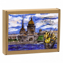 Купить пазл фигурный деревянный санкт-петербург гастрономическое путешествие 98001