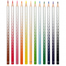 Купить kores карандаши цветные стираемые kolores magik трехгранные 12 цветов 1311706