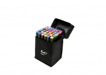 Купить фломастеры touch маркеры для скетчинга двухсторонние 1-6 мм 36 цветов mr-36