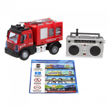 Купить motorro радиоуправляемая пожарная машина tech 1:32 103701 103701