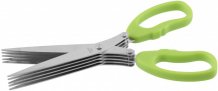 Купить fackelmann ножницы для зелени 10 лезвий 19 см 48125