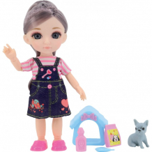 Купить funky toys игровой набор с собачкой и домиком и кукла малышка лили 16 см ft72008