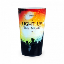 Купить gauss стакан с подсветкой lcup party lc004