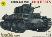 Купить моделист модель немецкий танк 38(t) прага 303538