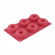 Купить silikomart форма для приготовления пончиков donuts 7.5 см 26.170.44.0065