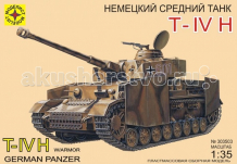 Купить моделист модель немецкий танк t-iv h 303503