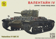 Купить моделист модель танк валентайн iv 303542