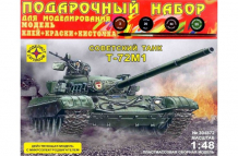 Купить моделист модель подарочный набор танк т-72м1 с микроэлектродвигателем пн304872