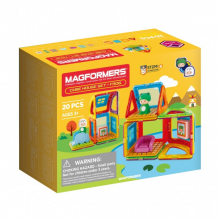 Купить конструктор magformers магнитный cube house frog (20 деталей) 705019