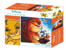 Купить prime 3d puzzle король лев (63 элемента) pr13856