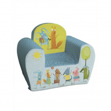 Купить joyarty игрушечное детское кресло дружба лисы и зайца с антискользящим основанием chthd_378676