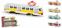 Купить play smart машинка инерционная металлическая трамвай 6411b/dt