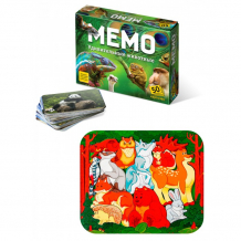 Купить тебе-игрушка игровой набор мемо удивительные животные + зоопазл лесные жители 7207+8109