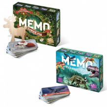 Купить тебе-игрушка игровой набор мемо новый год + мемо мир динозавров 8033+8083