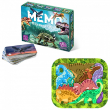 Купить тебе-игрушка игровой набор мемо мир динозавров + зоопазл динозавры 8083+8076
