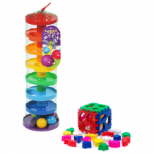 Купить развивающая игрушка тебе-игрушка набор игра зайкина горка мега + игрушка кубик логический большой 15003+40-0010