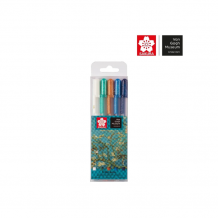 Купить sakura набор гелевых ручек gelly roll van gogh museum (толщина линии 0,4 мм) 5 цветов poxpgbmix5
