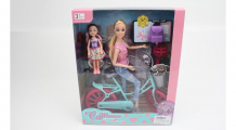 Купить without набор кукол с велосипедом 2 шт. 1956796