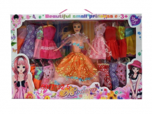 Купить игротрейд кукла с набором одежды zy1107942 zy1107942