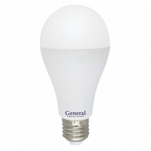 Купить светильник general лампа led 25w е27 2700 груша promo 10 шт. 01246