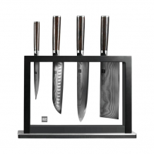 Купить huohou набор ножей из дамасской стали damascus kitchen knife set hu0073
