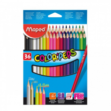 Купить maped карандаши color peps 36 цветов 832017