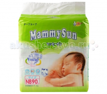 Купить mammysun подгузники nb (0-5 кг) 90 шт. 20730