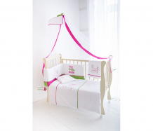 Купить комплект в кроватку baby star giraffe (7 предметов) r7730