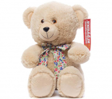 Купить мягкая игрушка нижегородская игрушка медведь с бантом сидит 38 см cm-703-5