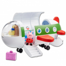 Купить свинка пеппа (peppa pig) игровой набор самолет с фигуркой пеппы 31606