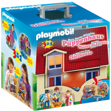 Купить конструктор playmobil возьми с собой кукольный дом 5167pm