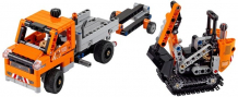 Купить конструктор lego technic дорожная техника 42060