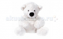 Купить мягкая игрушка gulliver медведь белый, лежачий 43 см 7-43061-1