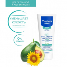 Купить mustela смягчающий крем stelatopia 200 мл 3504105-028947